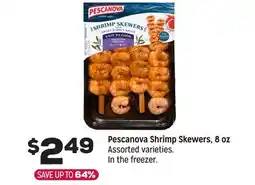 Grocery Outlet Pescanova Shrimp Skewers offer
