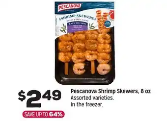 Grocery Outlet Pescanova Shrimp Skewers offer