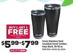 Grocery Outlet Tervis Stainless Steel Insulated Travel Tumbler, Onyx Black offer