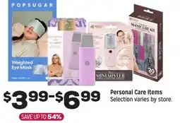 Grocery Outlet Personal Care Items offer