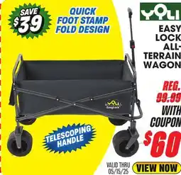 Big 5 Yoli Easy Lock All Terrain Wagon offer