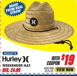 Big 5 Hurley Weekender Hat offer
