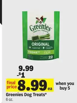 Meijer Greenies Dog Treats offer