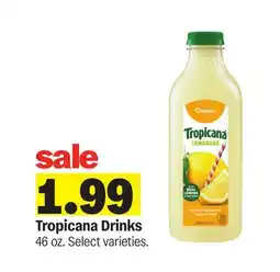 Meijer Tropicana Drinks offer