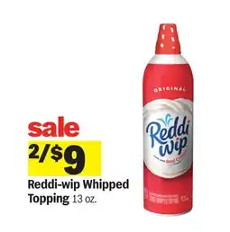 Meijer Reddi-wip Whipped Topping offer