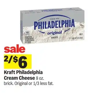 Meijer Kraft Philadelphia Cream Cheese offer
