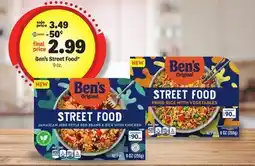 Meijer Ben's Street Food offer