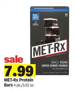 Meijer MET-Rx Protein Bars offer