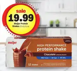 Meijer Meijer Protein Shakes offer