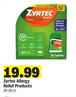 Meijer Zyrtec Allergy Relief Products offer