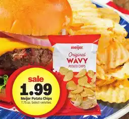 Meijer Meijer Potato Chips offer
