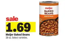 Meijer Meijer Baked Beans offer