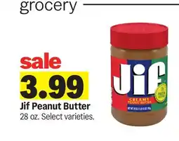Meijer Jif Peanut Butter offer