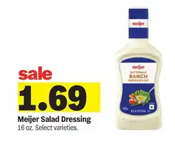 Meijer Meijer Salad Dressing offer