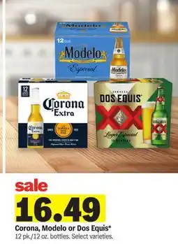 Meijer Corona, Modelo or Dos Equis offer