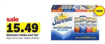 Meijer Skimmers Vodka Iced Tea offer