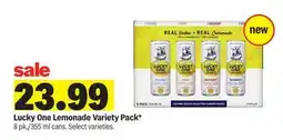 Meijer Lucky One Lemonade Variety Pack offer