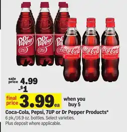Meijer Coca-Cola, Pepsi, 7UP or Dr Pepper Products offer