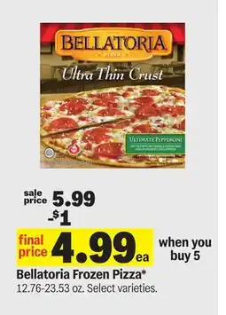 Meijer Bellatoria Frozen Pizza offer