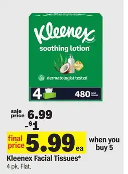 Meijer Kleenex Facial Tissues offer