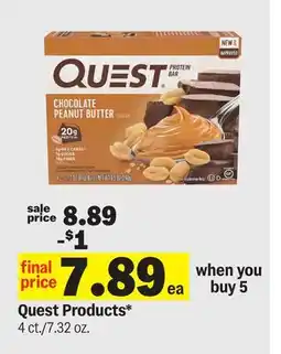 Meijer Quest Products offer