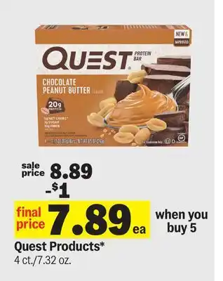 Meijer Quest Products offer