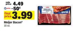 Meijer Meijer Bacon offer