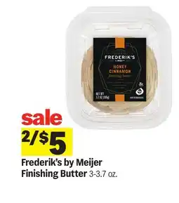 Meijer Frederik's by Meijer Finishing Butter offer