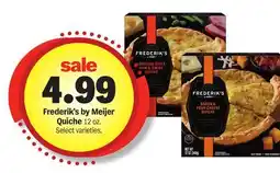 Meijer Frederik's by Meijer Quiche offer