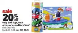 Meijer Baby Bath Toys, Bath Accessories and Bath Tubs offer