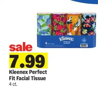 Meijer Kleenex Perfect Fit Facial Tissue offer