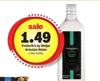 Meijer Frederik's by Meijer Artesian Water offer