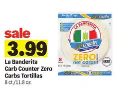 Meijer La Banderita Carb Counter Zero Carbs Tortillas offer