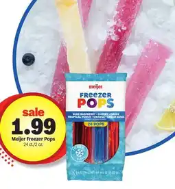 Meijer Meijer Freezer Pops offer