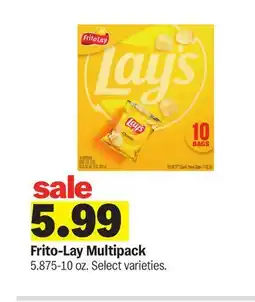 Meijer Frito-Lay Multipack offer
