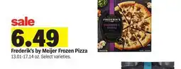 Meijer Frederik's by Meijer Frozen Pizza offer