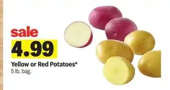 Meijer Yellow or Red Potatoes offer