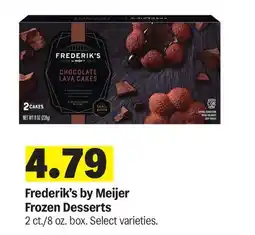 Meijer Frederik's by Meijer Frozen Desserts offer