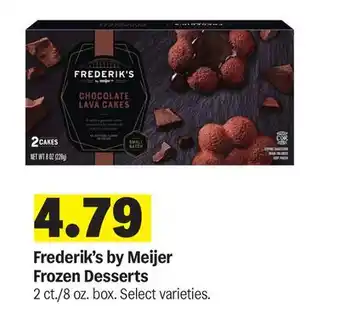 Meijer Frederik's by Meijer Frozen Desserts offer