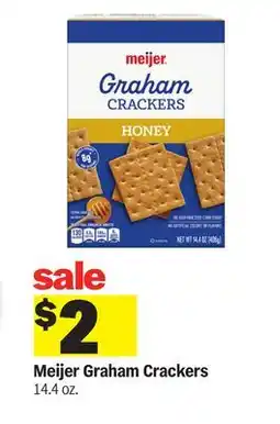 Meijer Meijer Graham Crackers offer