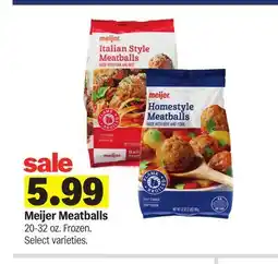 Meijer Meijer Meatballs offer
