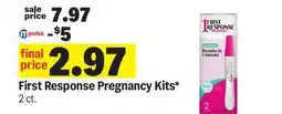 Meijer First Response Pregnancy Kits offer