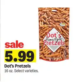Meijer Dot's Pretzels offer