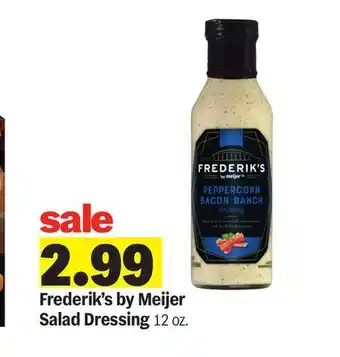 Meijer Frederik's by Meijer Salad Dressing offer