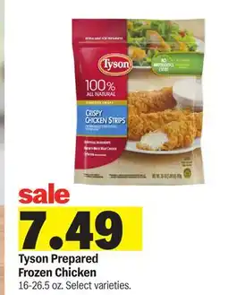 Meijer Tyson Prepared Frozen Chicken offer