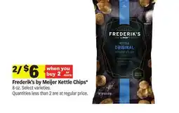 Meijer Frederik's by Meijer Kettle Chips offer
