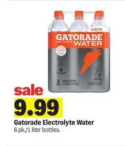 Meijer Gatorade Electrolyte Water offer
