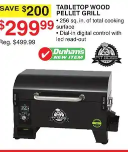 Dunham's Sports PIT BOSS TABLETOP WOOD PELLET GRILL offer