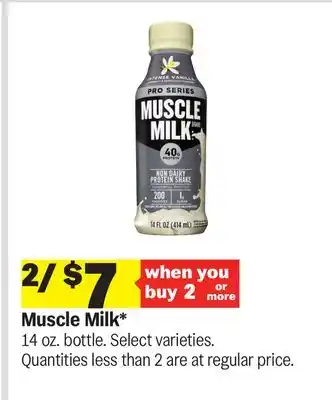 Meijer Muscle Milk offer