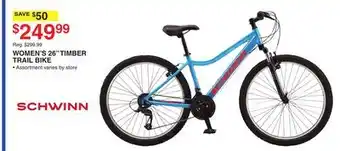 Dunham's Sports WOMEN'S 26 TIMBER TRAIL BIKE offer
